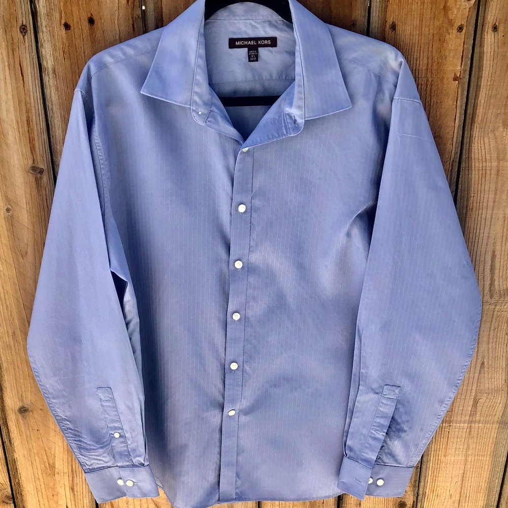 MICHAEL KORS Mens Dress Shirt